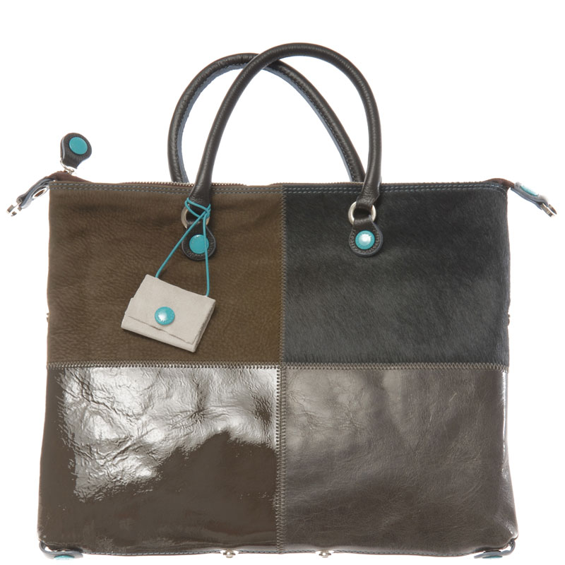 Handtasche GABS G3 Multimateriale Media, grigioscuro